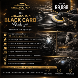 The Ghezington Black Card Package – From R9,999